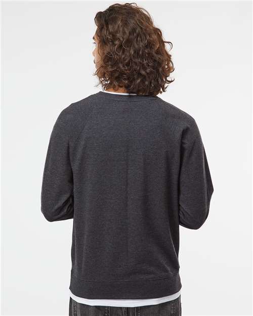 Independent Trading Co. Unisex Icon Lightweight Loopback Terry Crewneck Sweatshirt SS1000C