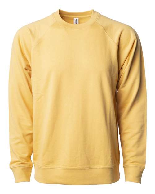Independent Trading Co. Unisex Icon Lightweight Loopback Terry Crewneck Sweatshirt SS1000C