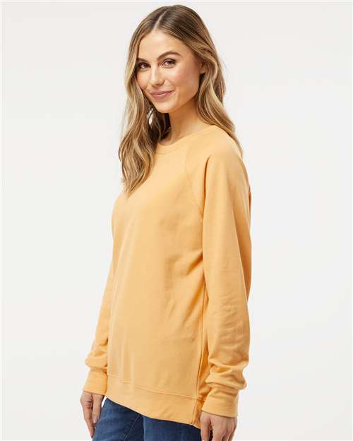 Independent Trading Co. Unisex Icon Lightweight Loopback Terry Crewneck Sweatshirt SS1000C