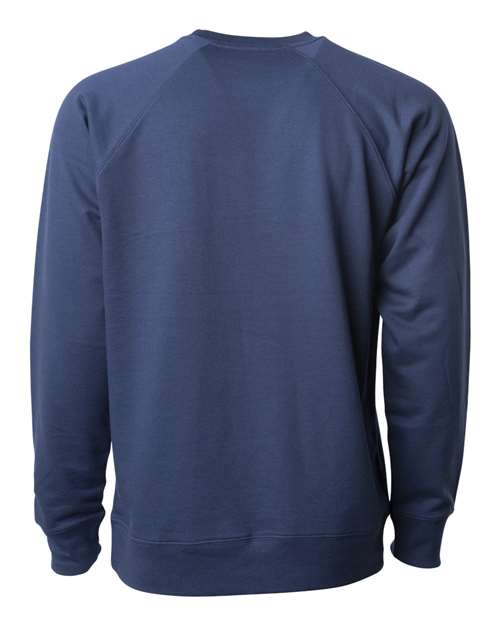 Independent Trading Co. Unisex Icon Lightweight Loopback Terry Crewneck Sweatshirt SS1000C