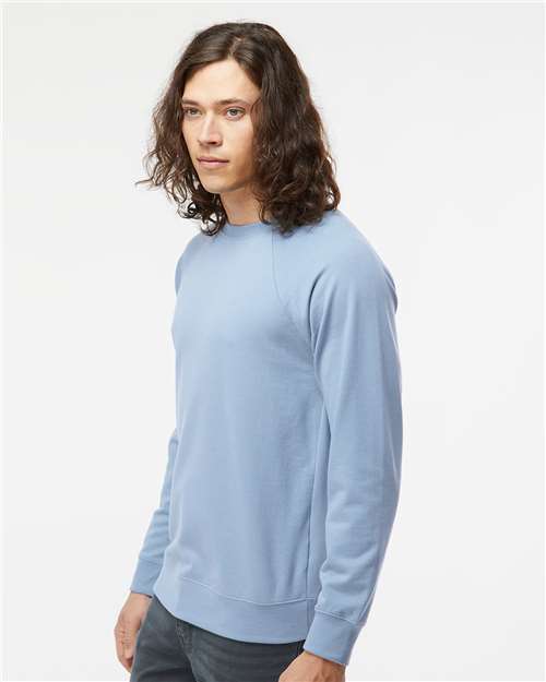 Independent Trading Co. Unisex Icon Lightweight Loopback Terry Crewneck Sweatshirt SS1000C