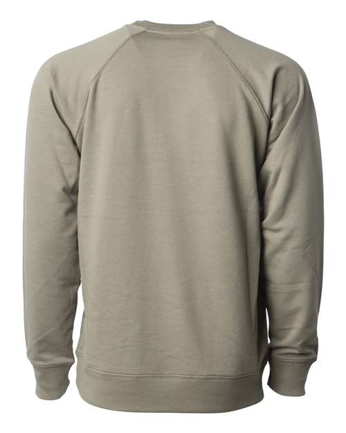 Independent Trading Co. Unisex Icon Lightweight Loopback Terry Crewneck Sweatshirt SS1000C