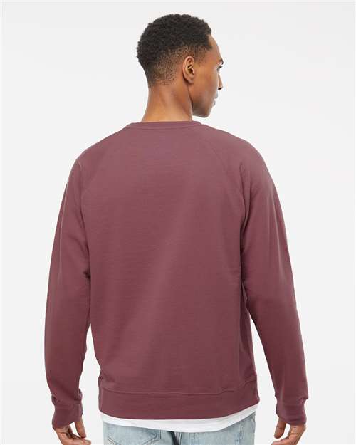 Independent Trading Co. Unisex Icon Lightweight Loopback Terry Crewneck Sweatshirt SS1000C