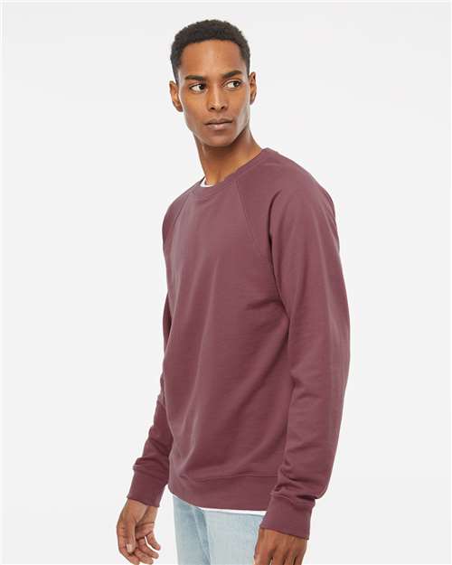 Independent Trading Co. Unisex Icon Lightweight Loopback Terry Crewneck Sweatshirt SS1000C