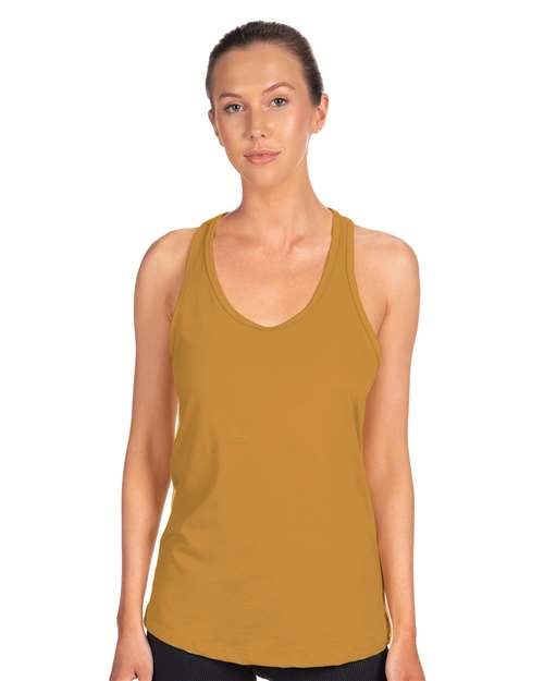 Next Level Women's Ideal Racerback Tank 1533 - Antique Gold