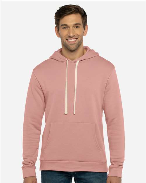 Next Level Unisex Santa Barbara Hoodie Sweatshirt 9303 - Desert Pink