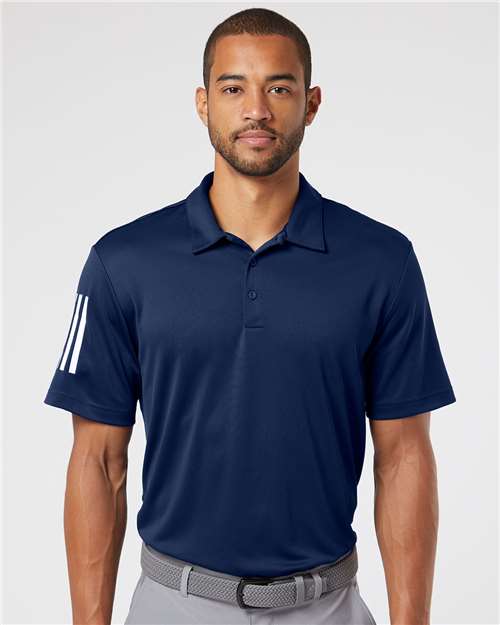 Adidas Men's Floating 3-Stripes Polo A480