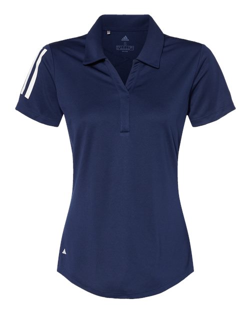 Adidas Women's Floating 3-Stripes Polo A481