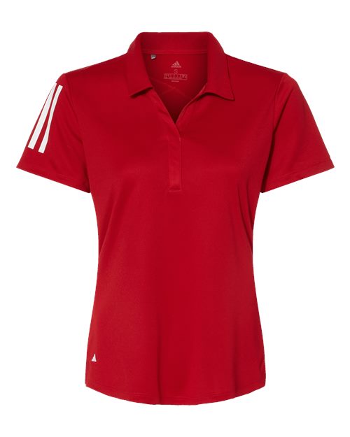 Adidas Women's Floating 3-Stripes Polo A481