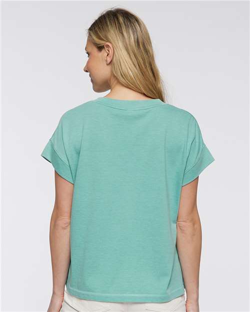 LAT Women's Relaxed Vintage Wash Tee 3502