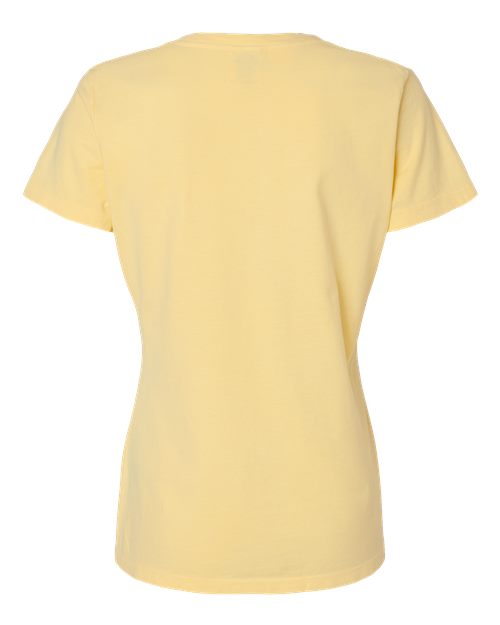 ComfortWash by Hanes Women's Garment-Dyed V-Neck T-Shirt GDH125