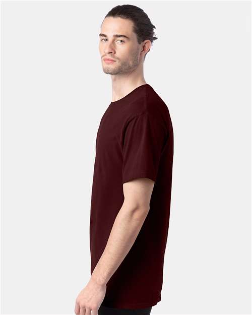 ComfortWash by Hanes Men's Garment-Dyed T-Shirt GDH100 - Maroon