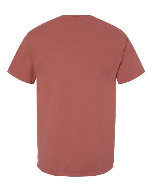 ComfortWash by Hanes Men's Garment-Dyed T-Shirt GDH100 - Nantucket Red