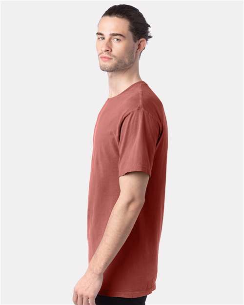 ComfortWash by Hanes Men's Garment-Dyed T-Shirt GDH100 - Nantucket Red