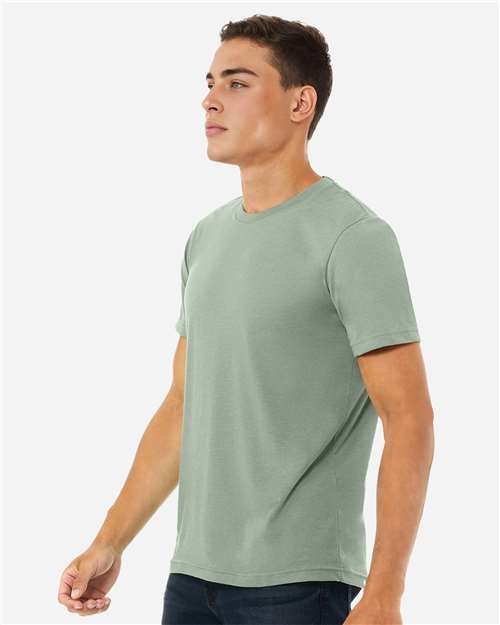 BELLA + CANVAS CVC Jersey Tee 3001CVC - Heather Sage