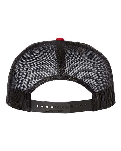 Richardson Wool Blend Flat Bill Trucker Cap 511