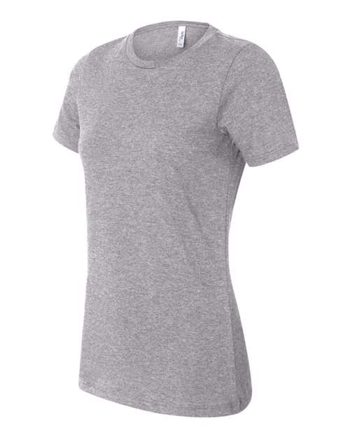 BELLA + CANVAS Women’s Relaxed Fit Heather CVC Tee 6400CVC - Athletic Heather