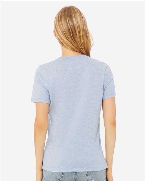 BELLA + CANVAS Women’s Relaxed Fit Heather CVC Tee 6400CVC