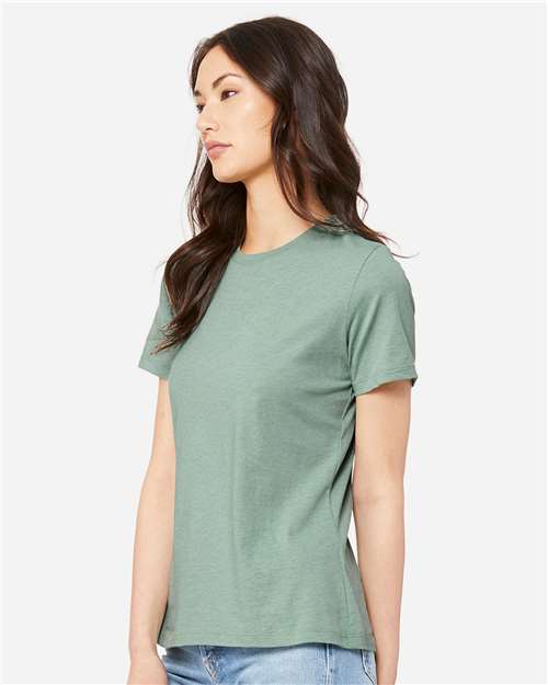 BELLA + CANVAS Women’s Relaxed Fit Heather CVC Tee 6400CVC