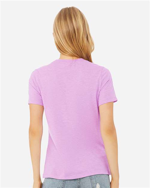 BELLA + CANVAS Women’s Relaxed Fit Heather CVC Tee 6400CVC