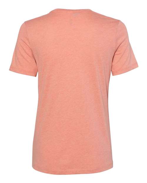 BELLA + CANVAS Women’s Relaxed Fit Heather CVC Tee 6400CVC
