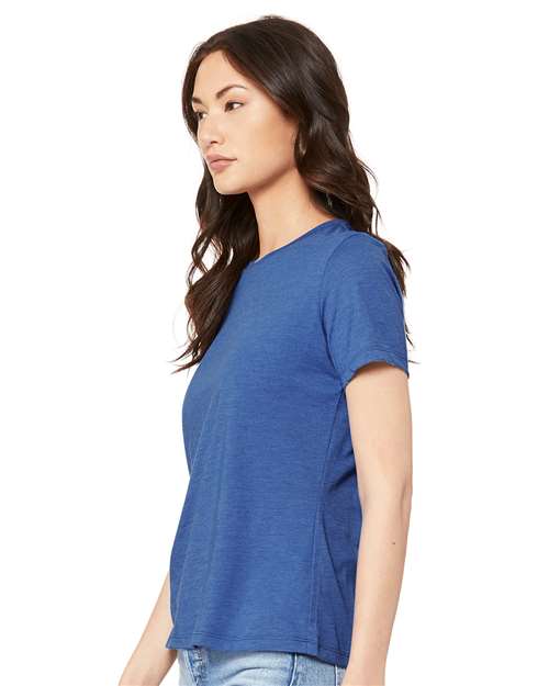 BELLA + CANVAS Women’s Relaxed Fit Heather CVC Tee 6400CVC