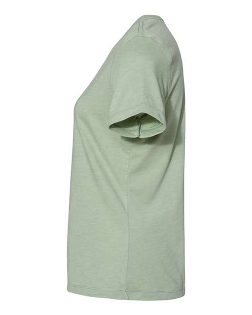 BELLA + CANVAS Women’s Relaxed Fit Heather CVC Tee 6400CVC - Heather Sage