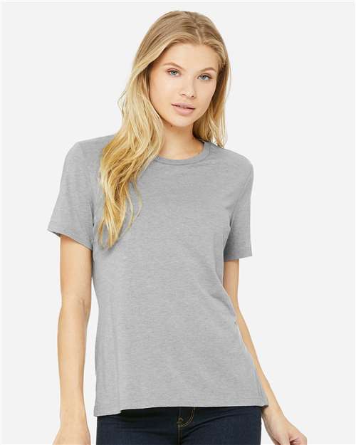 BELLA + CANVAS Women’s Relaxed Fit Triblend Tee 6413 - Athletic Grey Triblend