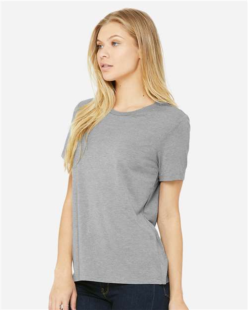 BELLA + CANVAS Women’s Relaxed Fit Triblend Tee 6413 - Athletic Grey Triblend