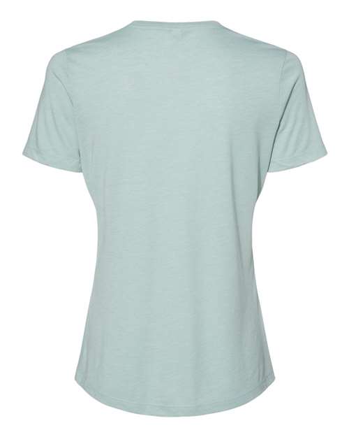 BELLA + CANVAS Women’s Relaxed Fit Triblend Tee 6413 - Dusty Blue Triblend