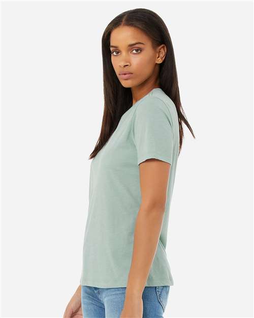 BELLA + CANVAS Women’s Relaxed Fit Triblend Tee 6413 - Dusty Blue Triblend