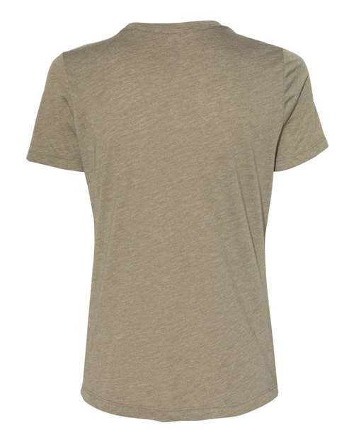 BELLA + CANVAS Women’s Relaxed Fit Triblend Tee 6413 - Olive Triblend