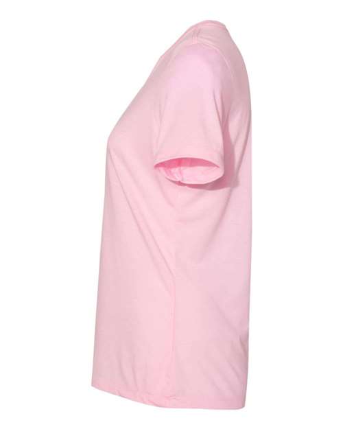 BELLA + CANVAS Women’s Relaxed Fit Triblend Tee 6413 - Pink Triblend