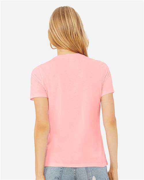 BELLA + CANVAS Women’s Relaxed Fit Triblend Tee 6413 - Pink Triblend
