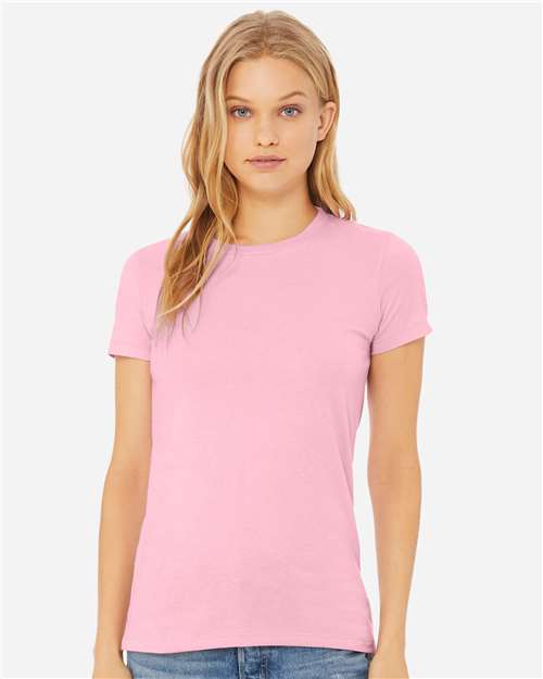 BELLA + CANVAS Women’s Relaxed Fit Triblend Tee 6413 - Pink Triblend