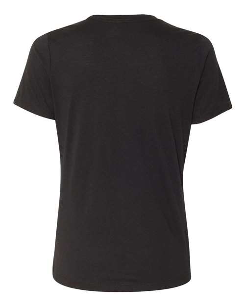 BELLA + CANVAS Women’s Relaxed Fit Triblend Tee 6413 - Solid Black Triblend