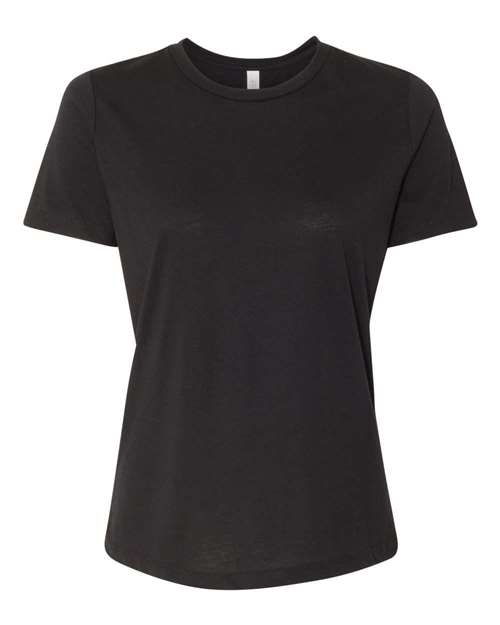 BELLA + CANVAS Women’s Relaxed Fit Triblend Tee 6413 - Solid Black Triblend