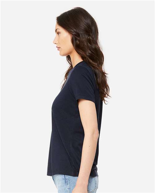 BELLA + CANVAS Women’s Relaxed Fit Triblend Tee 6413 - Solid Navy Triblend