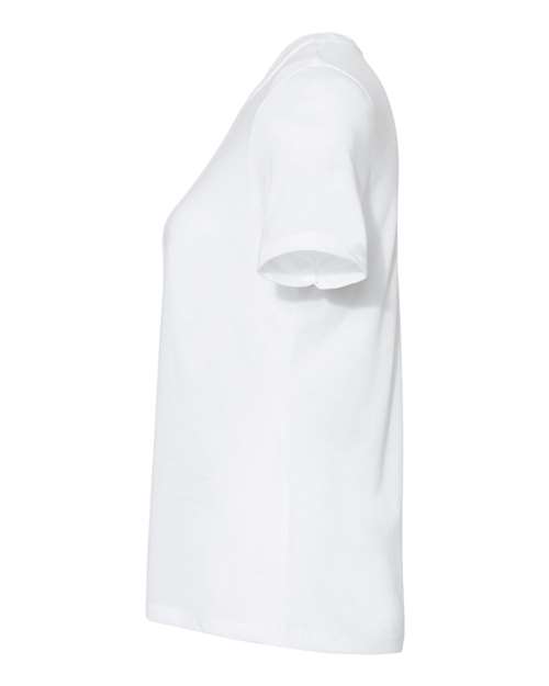 BELLA + CANVAS Women’s Relaxed Fit Triblend Tee 6413 - Solid White Triblend