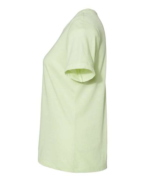 BELLA + CANVAS Women’s Relaxed Fit Triblend Tee 6413 - Spring Green Triblend