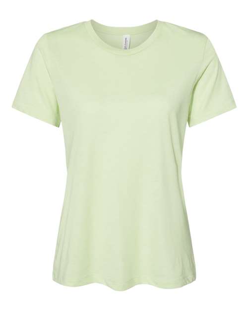 BELLA + CANVAS Women’s Relaxed Fit Triblend Tee 6413 - Spring Green Triblend