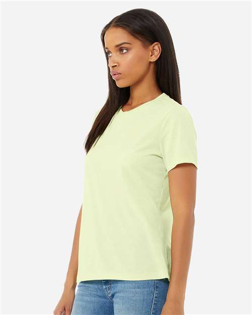 BELLA + CANVAS Women’s Relaxed Fit Triblend Tee 6413 - Spring Green Triblend