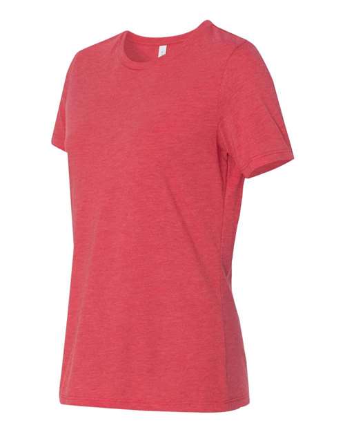 BELLA + CANVAS Women’s Relaxed Fit Triblend Tee 6413 - Red Triblend