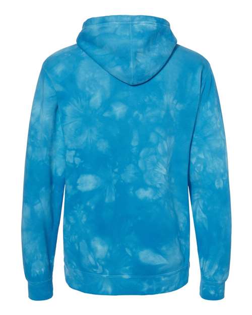 Independent Trading Co. Unisex Midweight Tie-Dyed Hooded Sweatshirt PRM4500TD