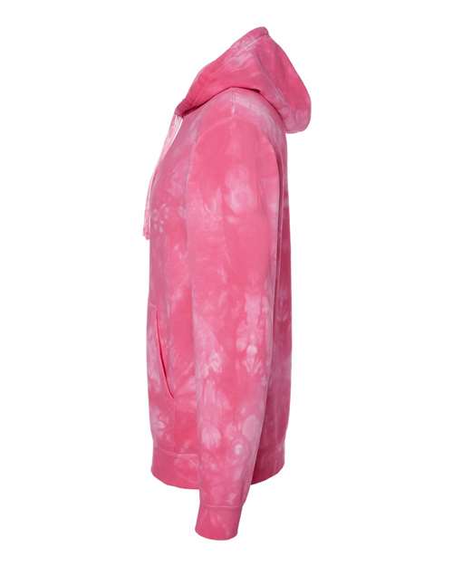 Independent Trading Co. Unisex Midweight Tie-Dyed Hooded Sweatshirt PRM4500TD