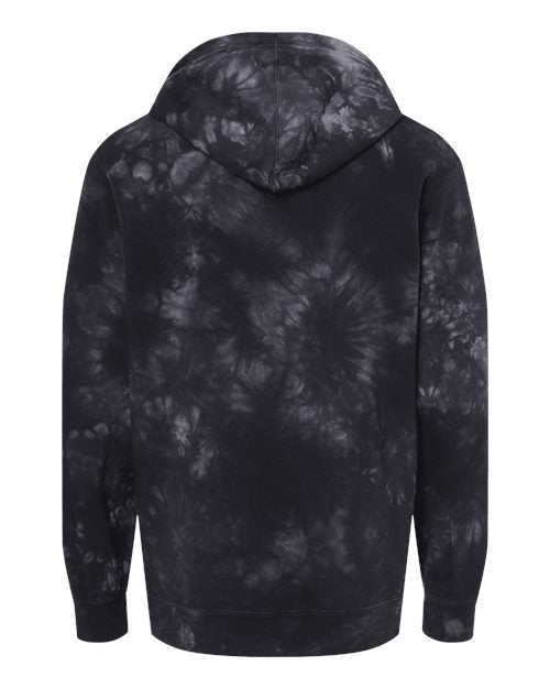 Independent Trading Co. Unisex Midweight Tie-Dyed Hooded Sweatshirt PRM4500TD