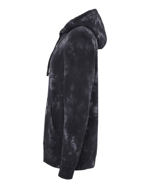 Independent Trading Co. Unisex Midweight Tie-Dyed Hooded Sweatshirt PRM4500TD