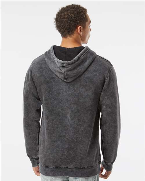 Independent Trading Co. Unisex Midweight Mineral Wash Hooded Sweatshirt PRM4500MW