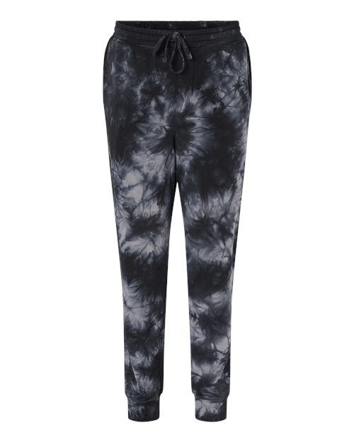 Independent Trading Co. Unisex Tie-Dyed Fleece Sweatpants PRM50PTTD