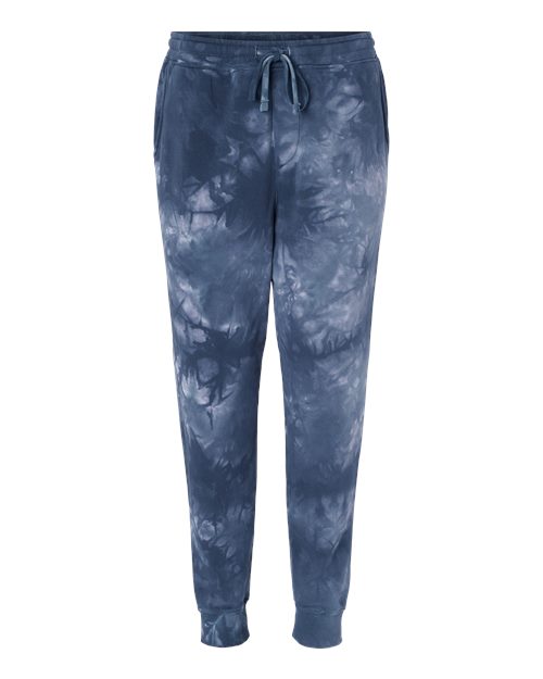 Independent Trading Co. Unisex Tie-Dyed Fleece Sweatpants PRM50PTTD